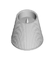 Ribbed Screw on Cap (C-15-RS-SC(XR))