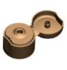 Snap on Flip Top Cap (Orifice = 2/2.5/3/4/5 Millimeter (mm)) (C-30-SOF-SC)