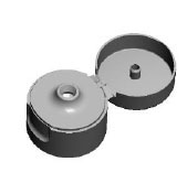 Flip Top Cap (Orifice = 3/5 Millimeter (mm)) (C-35-iF-YY)