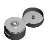 Round Matte Flip Top Cap (Orifice = 3.5/5 Millimeter (mm)) (C-35-RMF-HH)