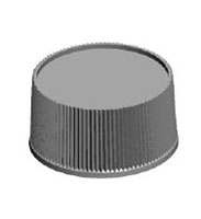 Ribbed Screw on Cap (C-37-RS-SC)