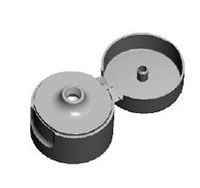 Flip Top Cap (Orifice = 2.5/3/5/6 Millimeter (mm)) (C-38-iF-YY)